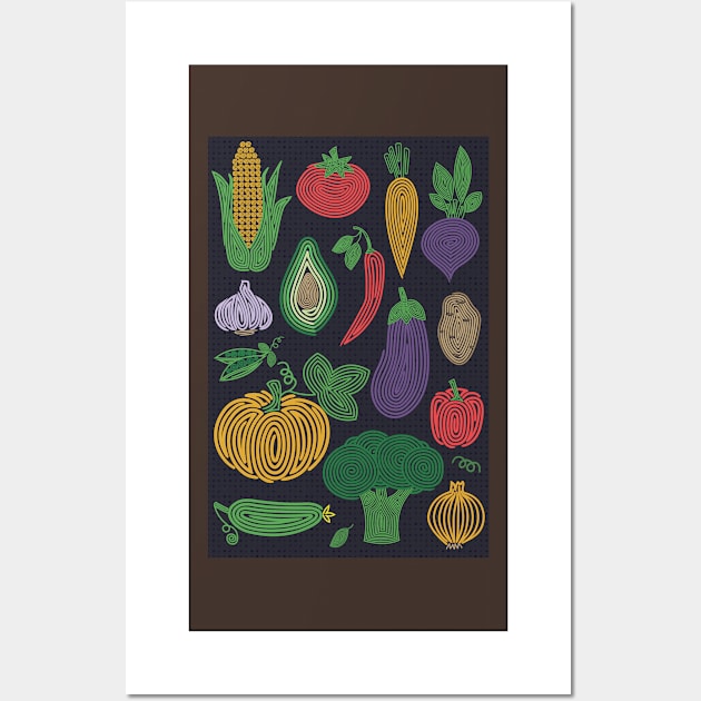 Vegan set Wall Art by runlenarun